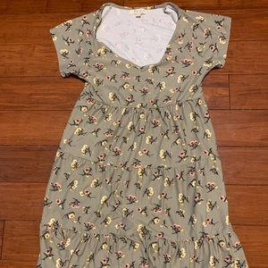 Floral babydoll dress